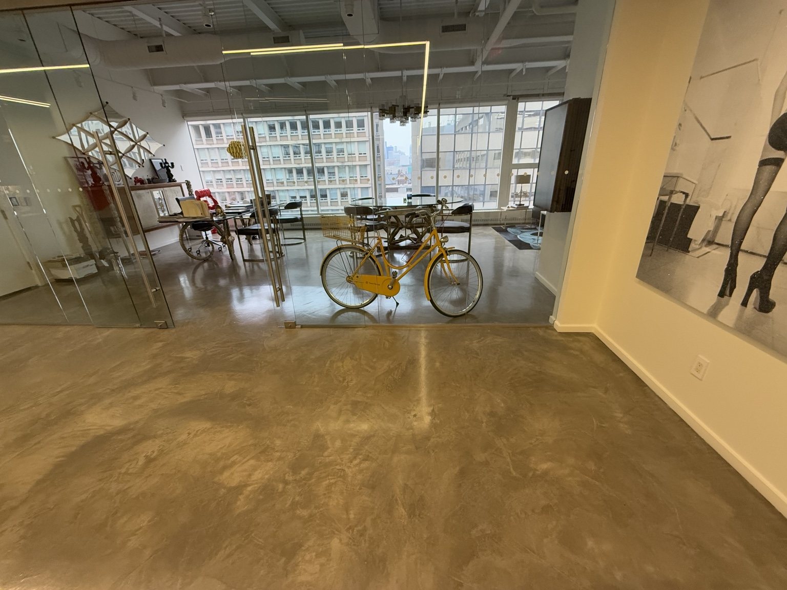 Modern commercial office repaint